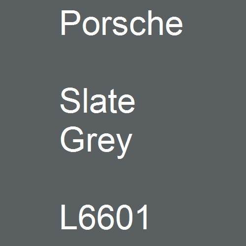 Porsche, Slate Grey, L6601.